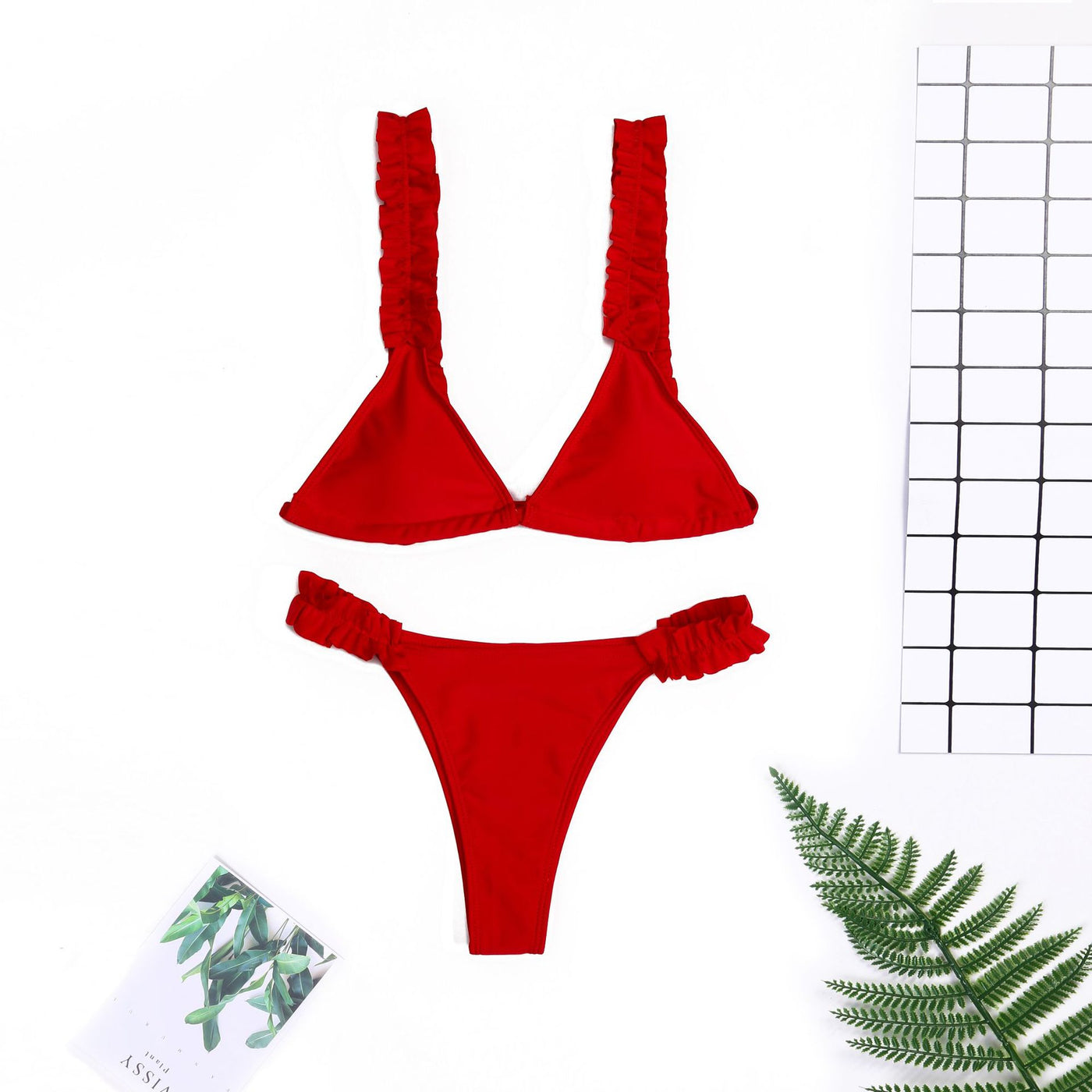 Ruffled Sexy Bikini Women Swimsuit Bikini - Divinerebel